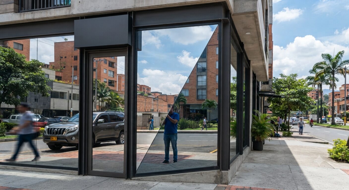 Polarizado tipo espejo para ventanas