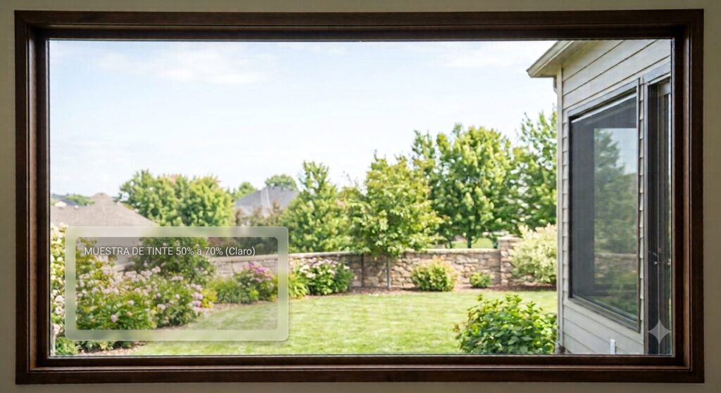 Polarizados para ventanas de casa 50 al 70%