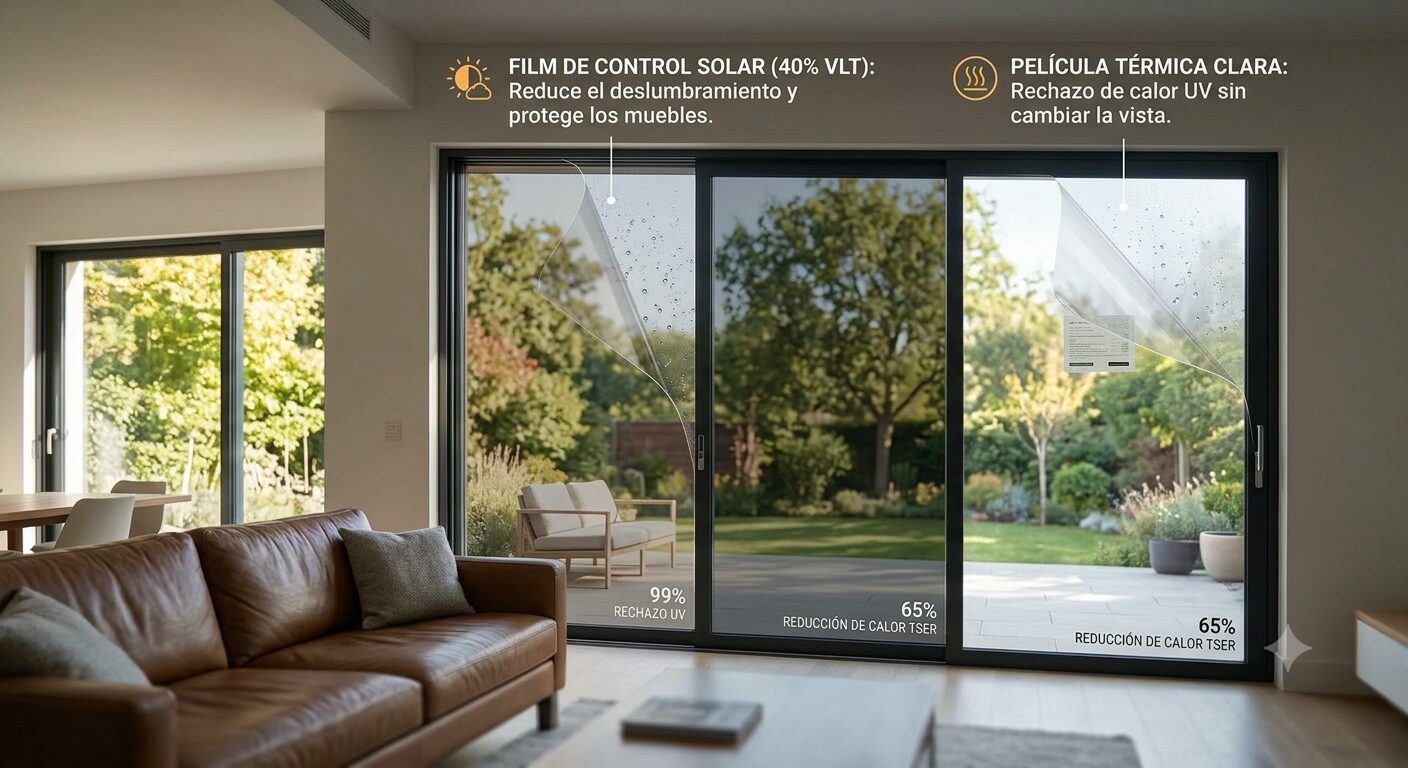 Películas para polarizar ventanas