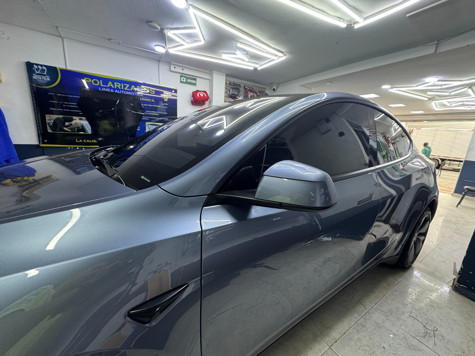 Polarizado para tesla model y