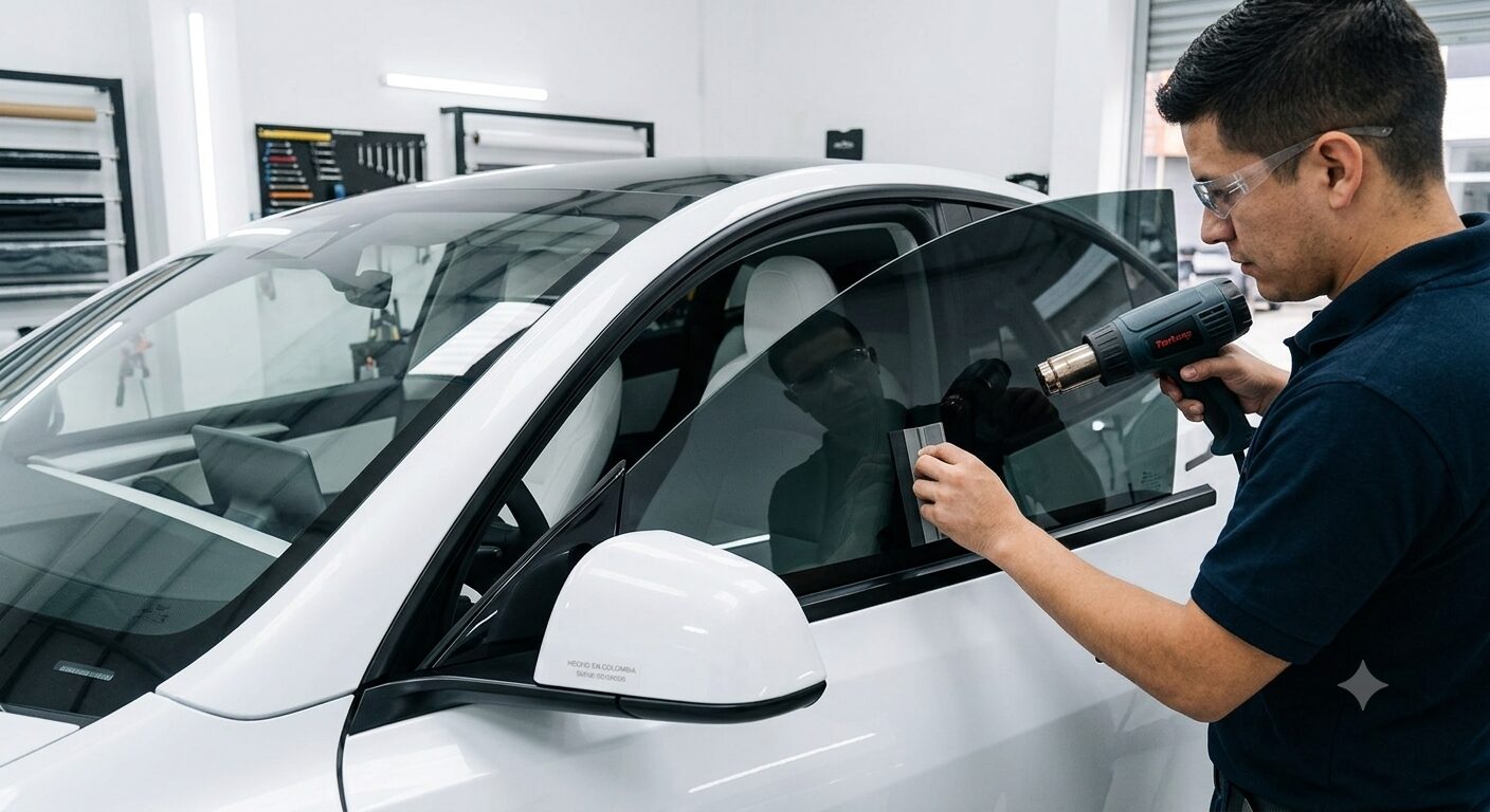 Polarizado para tesla model y