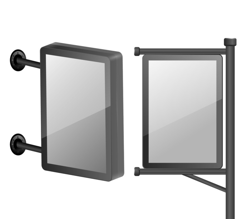 Avisos en acrilico 3d